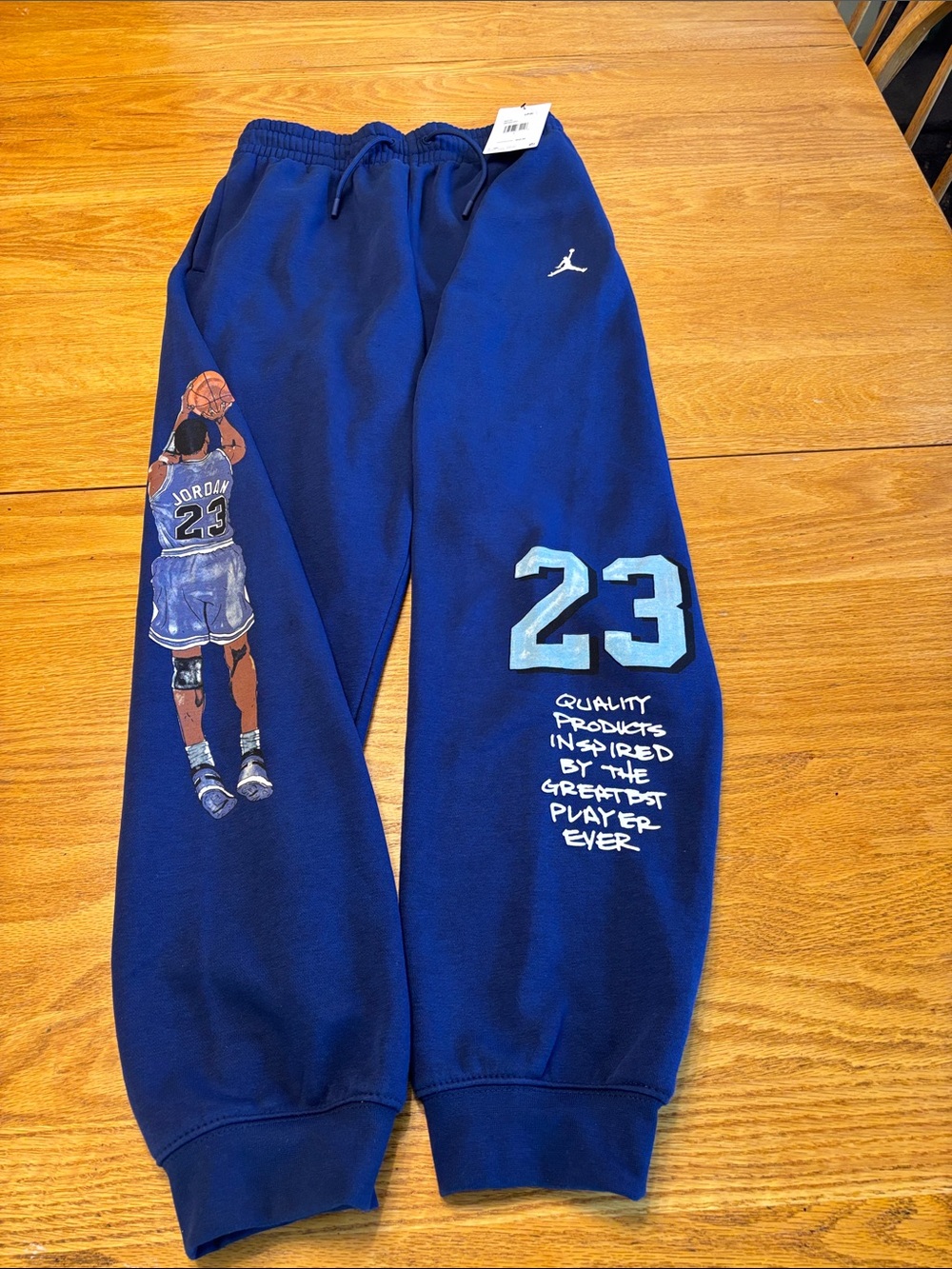Jordan Kids jogger and tee shirt outfit. All are large The joggers are NWT - Picture 6 of 11